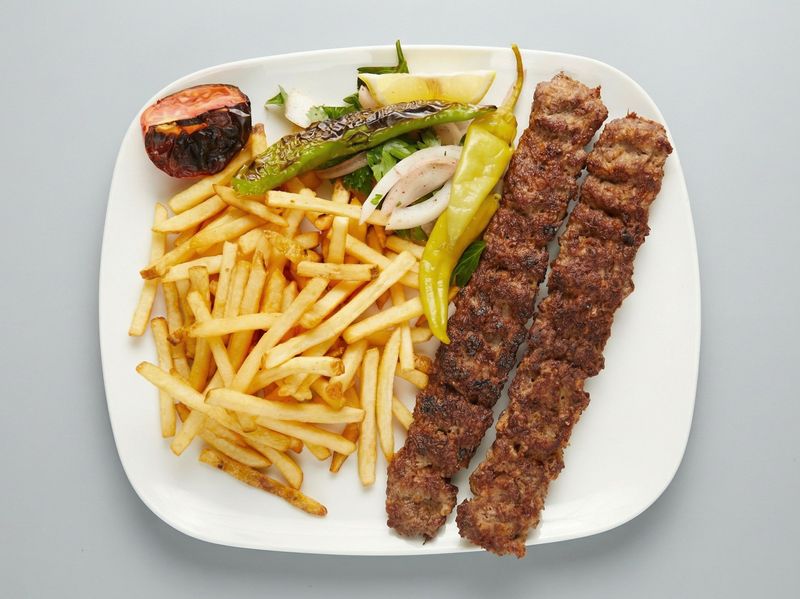 Shish Kebab & Pommes