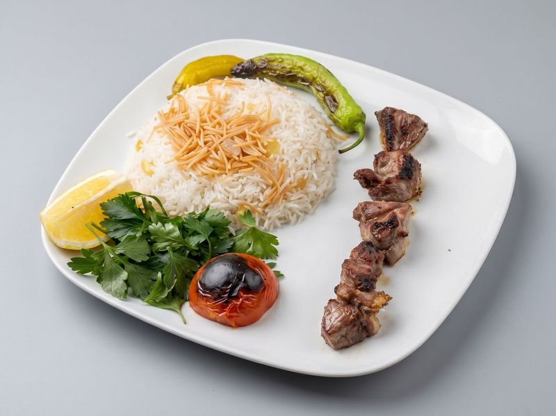 En Shish Lammstek & Ris