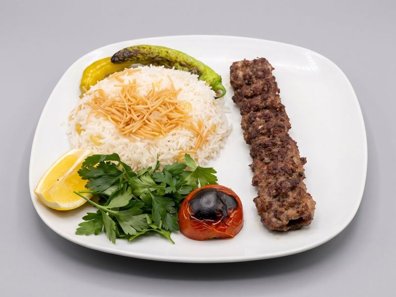 En Shish Kebab & Ris